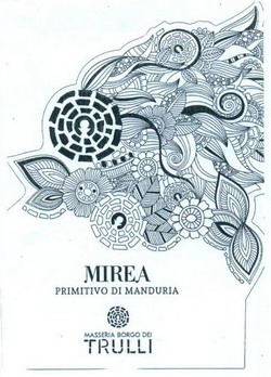 Rượu vang Mirea Primitivo Di Manduria Masseria Borgo Dei Trulli